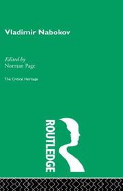 Cover of: Vladimir Nabokov