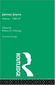 Cover of: James Joyce Volume 1 | Robert Denning