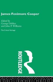 Cover of: Fenimore Cooper by John P. Williams