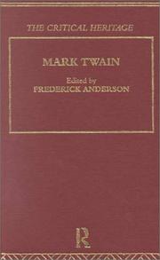 Cover of: Mark Twain by Frederick Anderson