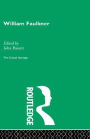 Cover of: William Faulkner by John Bassett