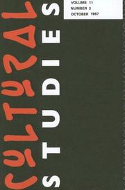 Cover of: Cultural Studies 11:3 by L. Grossberg