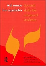 Cover of: Asi Somos los Españoles: Spanish Skills for Advanced Students