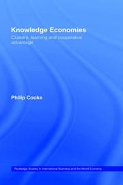 Knowledge economies by Philip Cooke