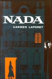 Cover of: Nada by Carmen Laforet