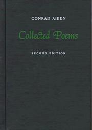 Cover of: Collected Poems, 1916-1970 by Conrad Aiken