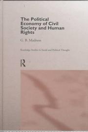 Cover of: The political economy of civil society and human rights