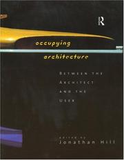 Cover of: Occupying Architecture: Between the Architect and the User