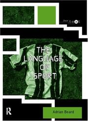 Cover of: The language of sport