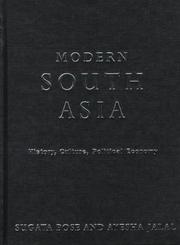 Modern South Asia by Sugata Bose
