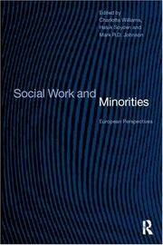 Cover of: Social work and minorities: European perspectives