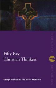 Cover of: Fifty Key Christian Thinkers (Fifty Key Thinkers)