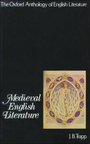 Cover of: Medieval English literature