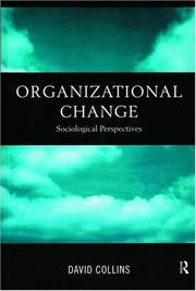 Cover of: Organizational change by Collins, David