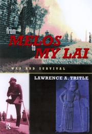 Cover of: From Melos to My Lai: War and Survival
