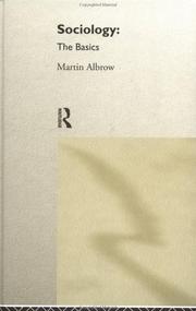 Cover of: Sociology by Martin Albrow