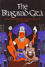 Cover of: The Bhagavad-Gita | Robert Charles Zaehner