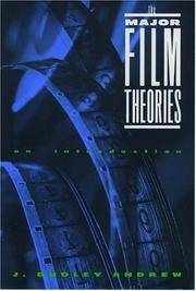Cover of: major film theories: an introduction