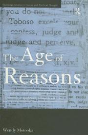 The age of reasons by Wendy Motooka