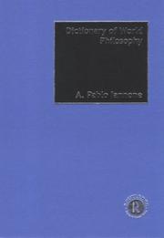 Book cover: Dictionary of World Philosophy | A. Pabl Iannone