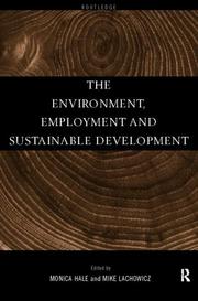 Cover of: The environment, employment, and sustainable development