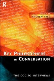 Cover of: Key philosophers in conversation: the Cogito interviews