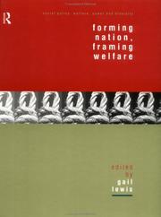 Forming nation, framing welfare by Gail Lewis