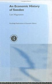 Cover of: Economic History of Sweden (Routledge Explorations in Economic History, 16)