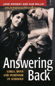 Cover of: Answering Back by Jill Blackmore