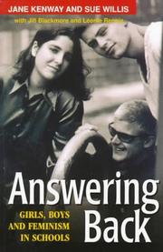 Cover of: Answering back: girls, boys, and feminism in schools