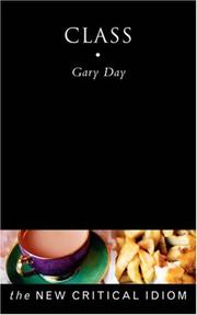 Cover of: Class by Gary Day