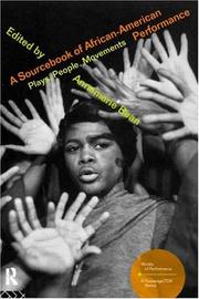 Cover of: A Sourcebook of African-American Performance: Plays, People, Movements (Worlds of Performance)