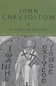 Cover of: John Chrysostom (Early Church Fathers)