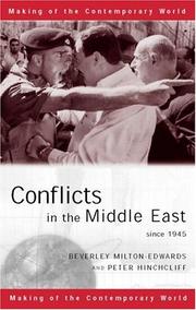 Cover of: Conflicts in the Middle East Since 1945 (The Making of the Contemporary World) by 
