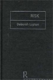 Risk by Deborah Lupton