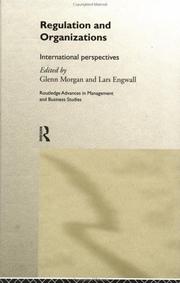 Cover of: Regulation and Organisations: International Perspectives (Routledge Advances in Management and Business Studies, 5)