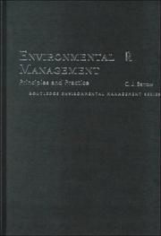 Cover of: Environmental Management by C.j. Barrow