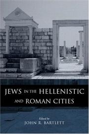Cover of: Jews in the Hellenistic and Roman Cities