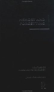Cover of: Memory and Forgetting (Routledge Modular Psychology)
