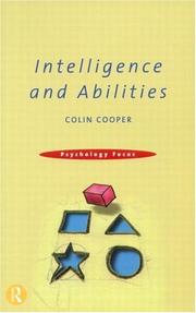 Cover of: Intelligence and abilities by Colin Cooper