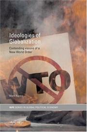 Cover of: Ideologies of Globalization | Mark Rupert