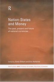Cover of: Nation-States and Money by Emily Gilbert