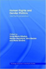 Cover of: Human Rights and Gender Politics in the Asia-Pacific