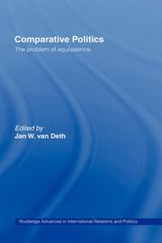 Cover of: Comparative Politics: The Problem of Equivalence (Routledge Advances in International Relations and Politics, 6)