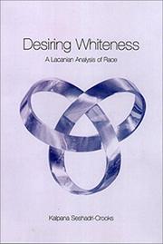 Cover of: Desiring Whiteness by Seshadri-Crooks