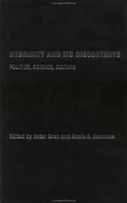 Cover of: Hybridity and its Discontents: Politics, Science, Culture