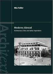 Cover of: Moderns Abroad by Mia Fuller