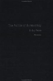 Cover of: Politics of Bureaucracy