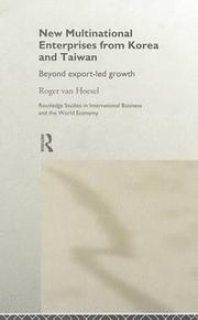 New multinational enterprises from Korea and Taiwan by Roger van Hoesel