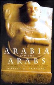Cover of: Arabia and the Arabs by Robert Hoyland